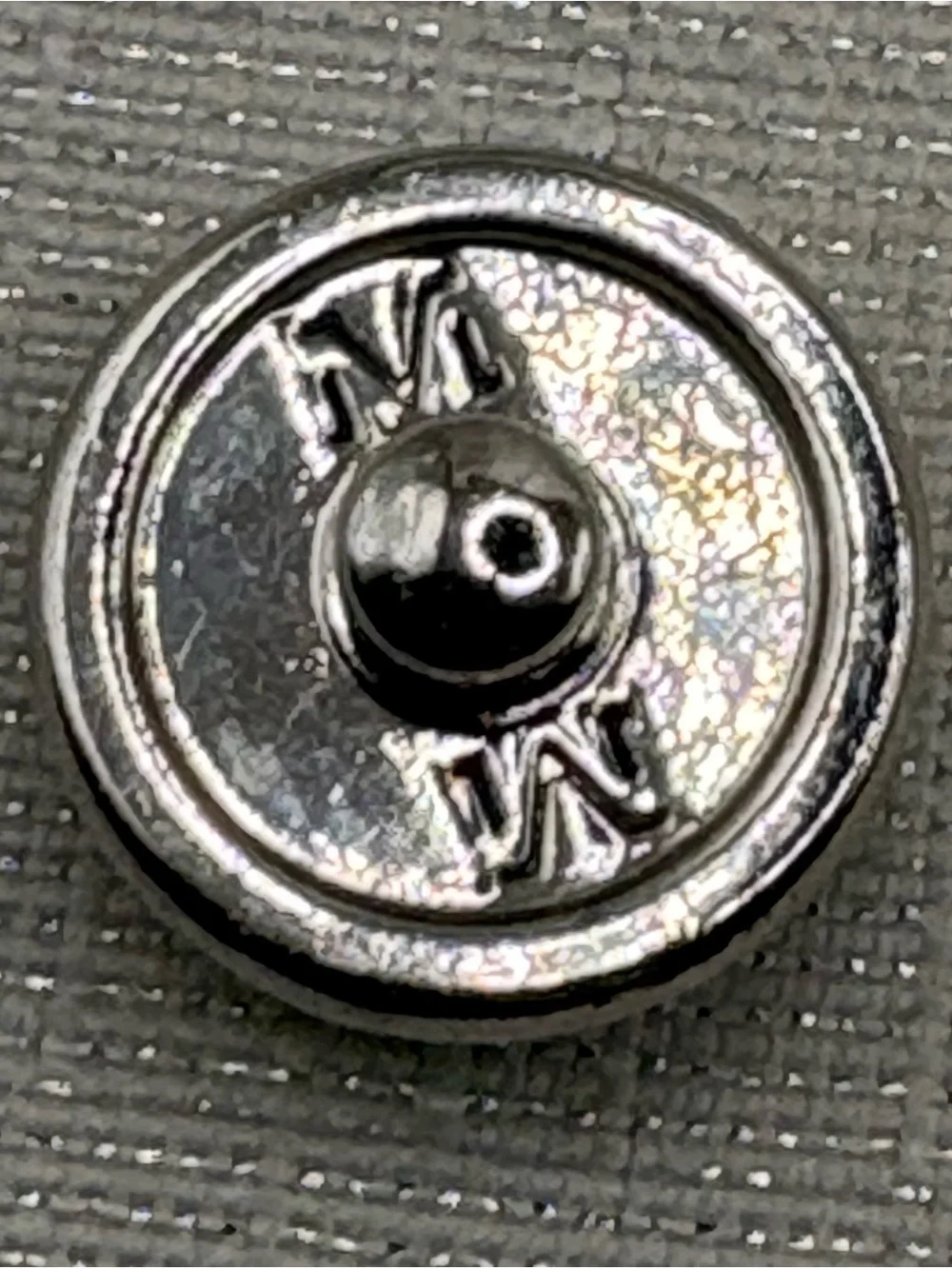 BLUE BLING - Snap Button Charm - 18mm/20mm - Genuine Magnolia & Vine Charm